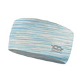 Merino Stirnband-Creme,Blau