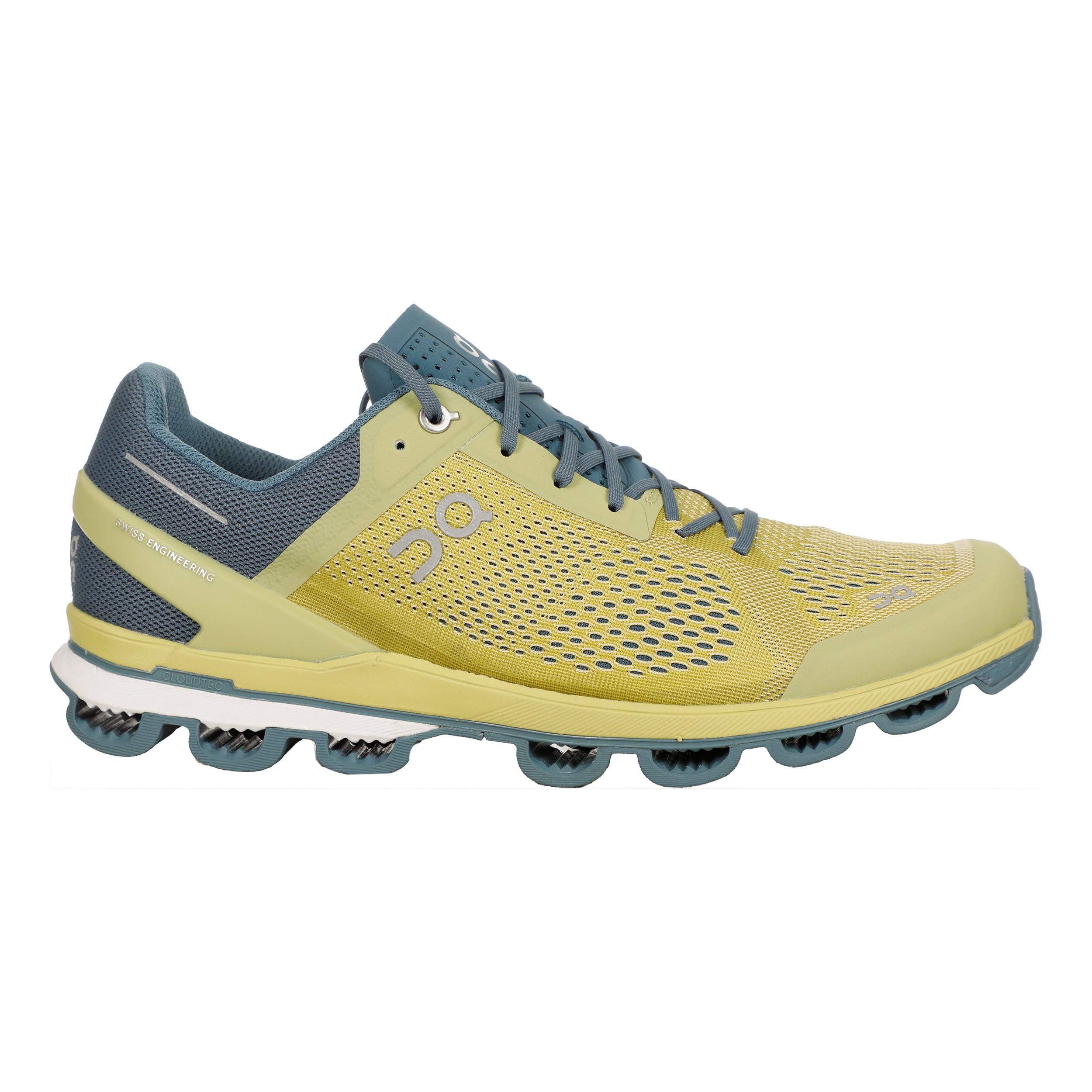 On Cloudsurfer Neutralschuh Herren - gelb, grau