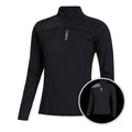 Warm Light Longsleeve Damen-Schwarz