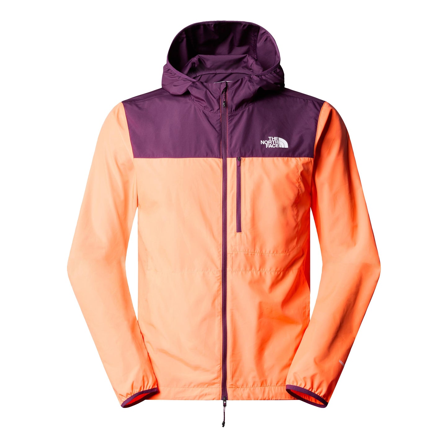The North Face Higher Run Wind Laufjacke Herren - orange, lila