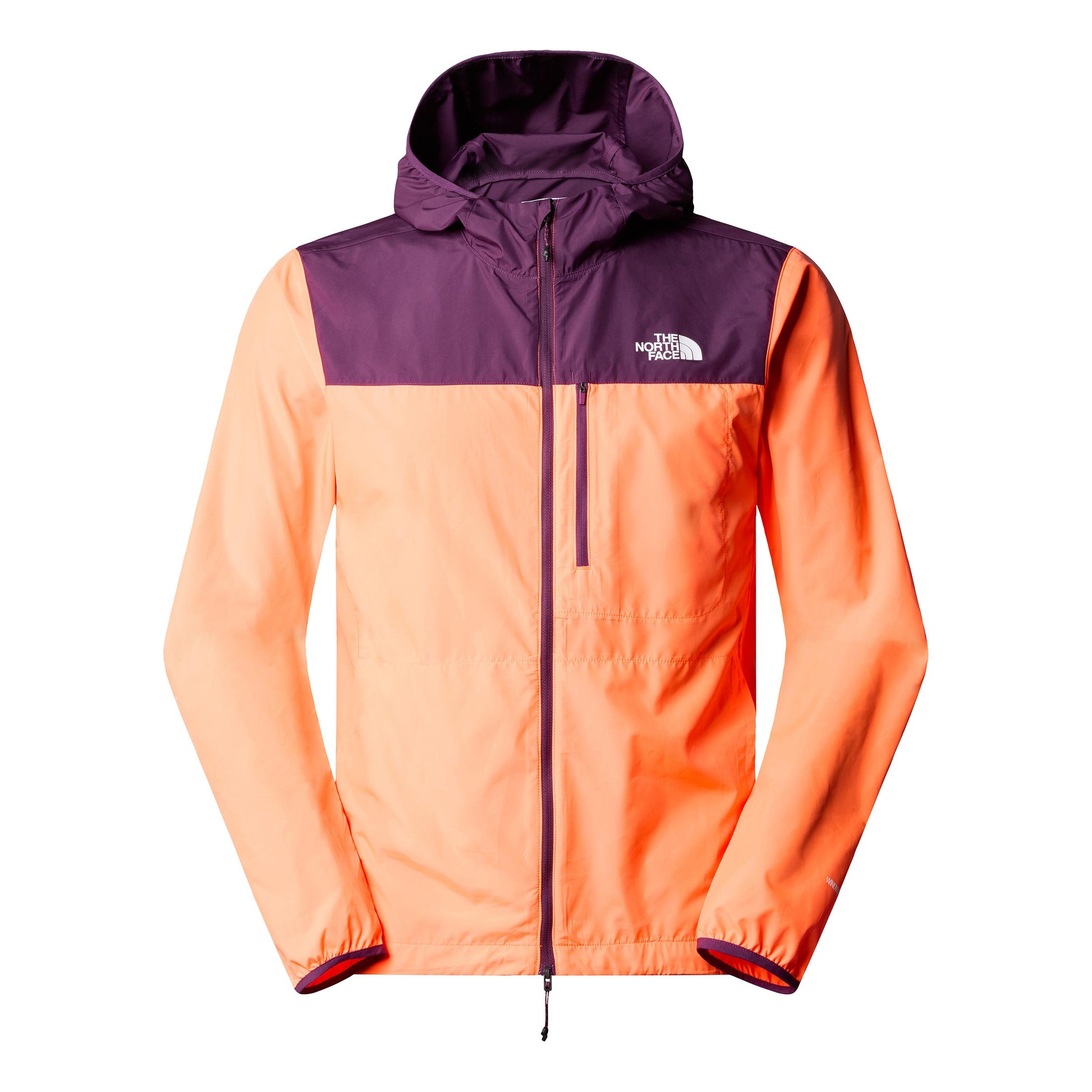 The North Face Higher Run Wind Laufjacke Herren - orange, lila