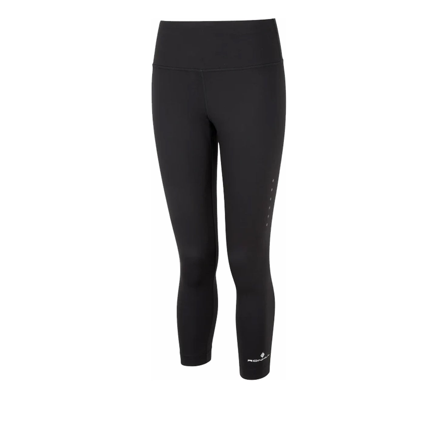 Ronhill Core Crop Lauftight Damen-Schwarz,Weiß