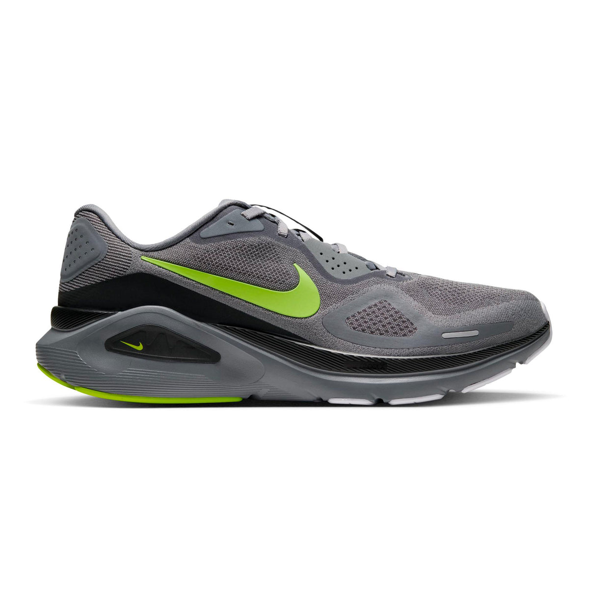 Nike Structure 26 Stabilitätsschuh Herren - grau, zitronengelb