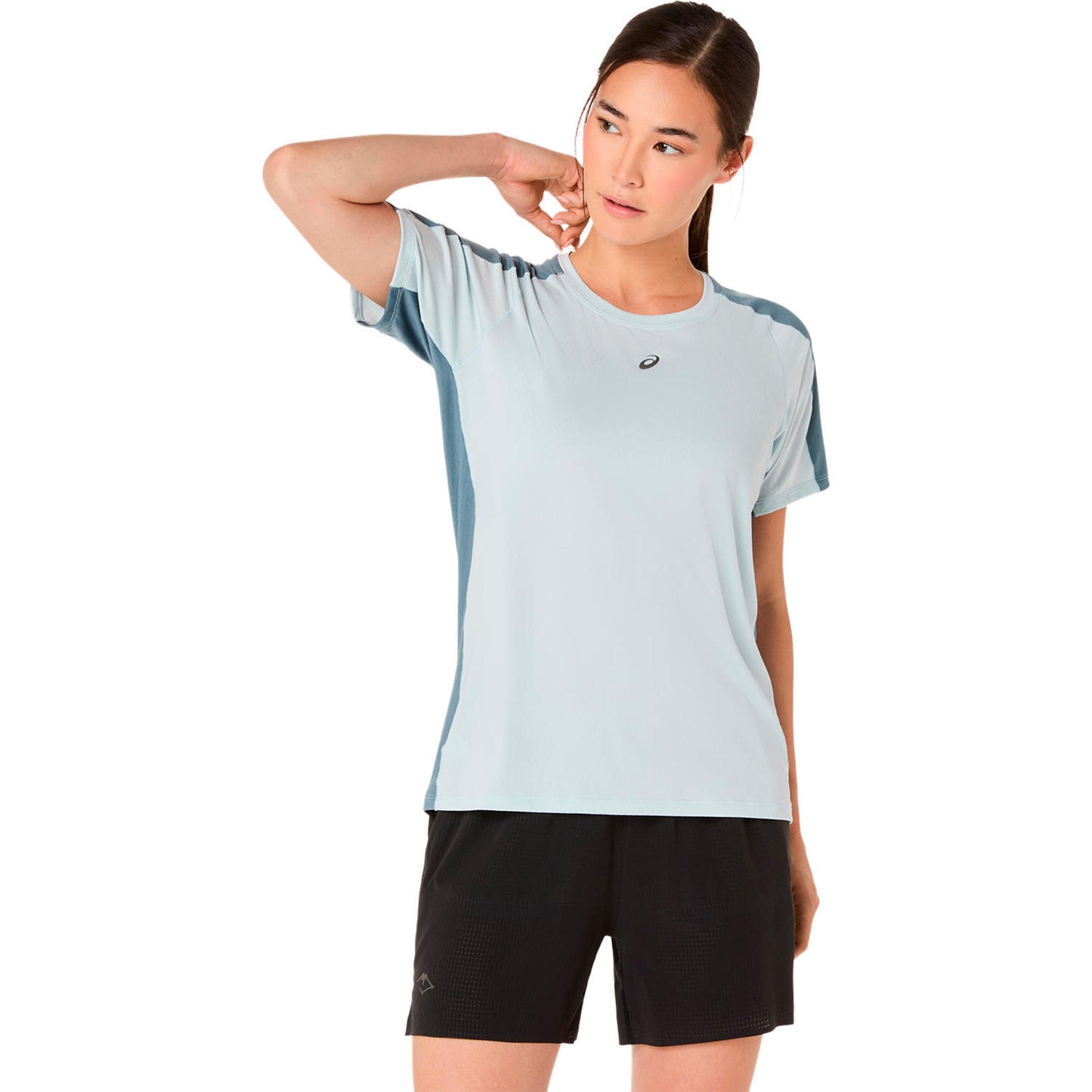 ASICS Fujitrail Elite Laufshirt Damen-grau, grau