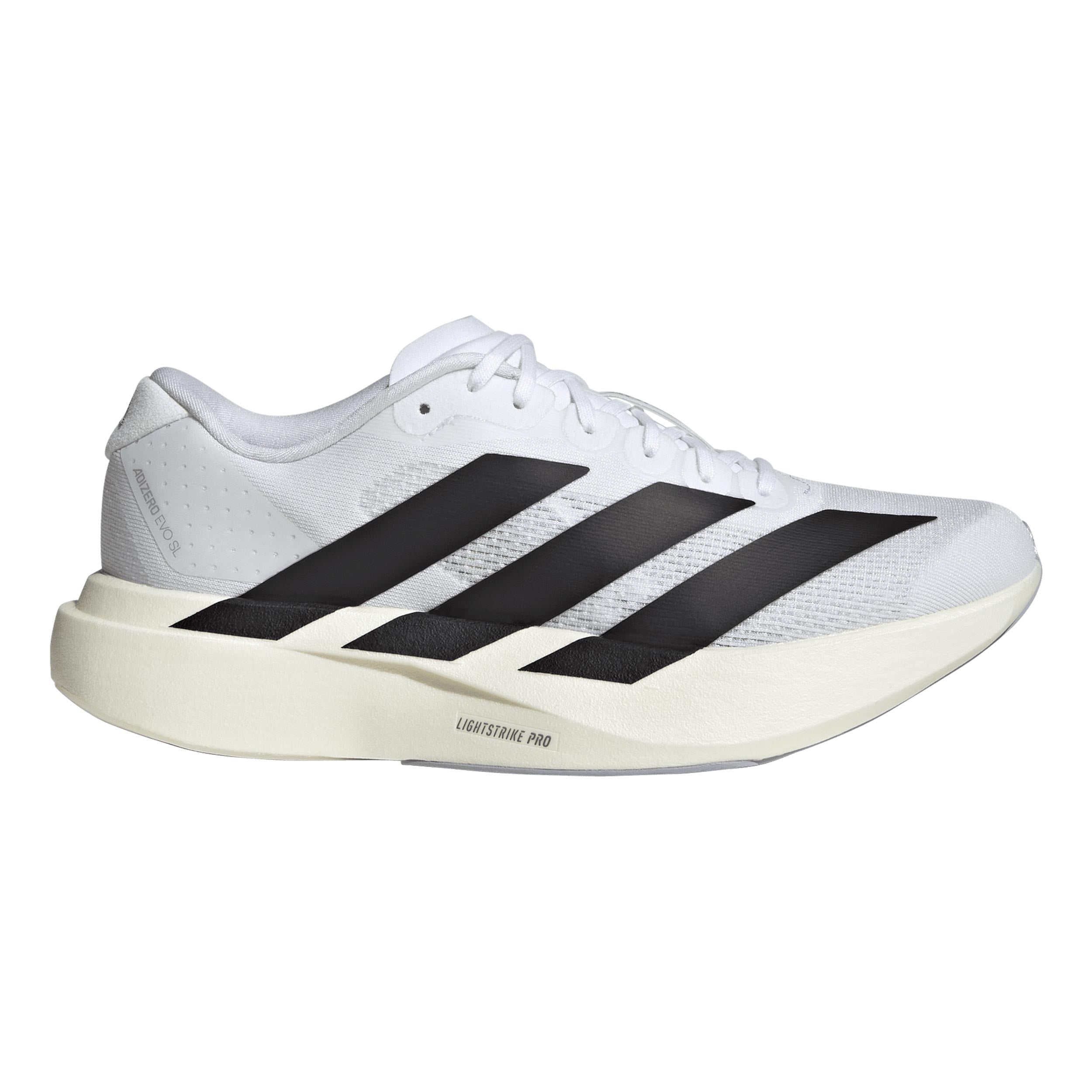 adidas adizero Evo SL Wettkampfschuh Damen - weiß, schwarz
