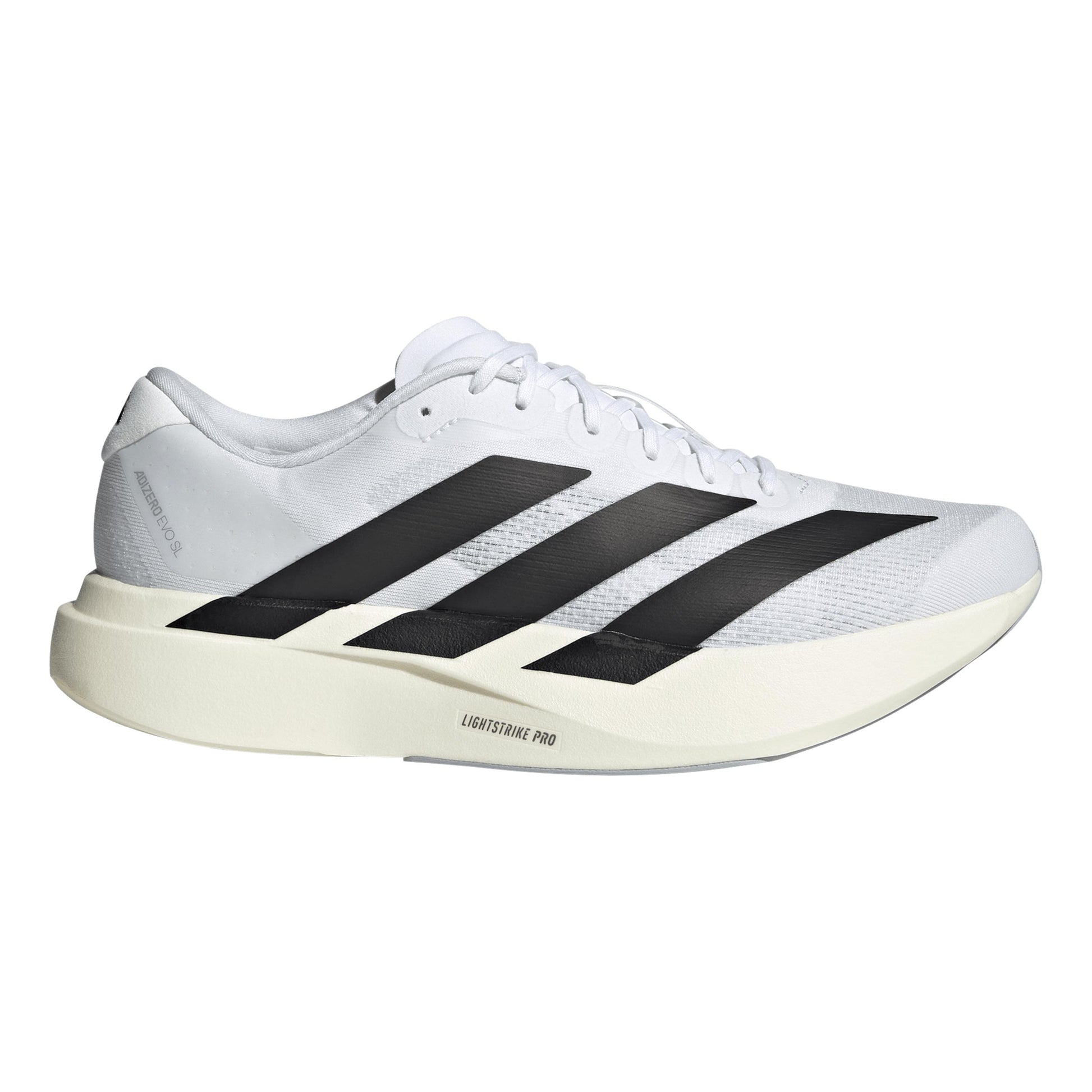 adidas adizero Evo SL Wettkampfschuh Herren - weiß, schwarz