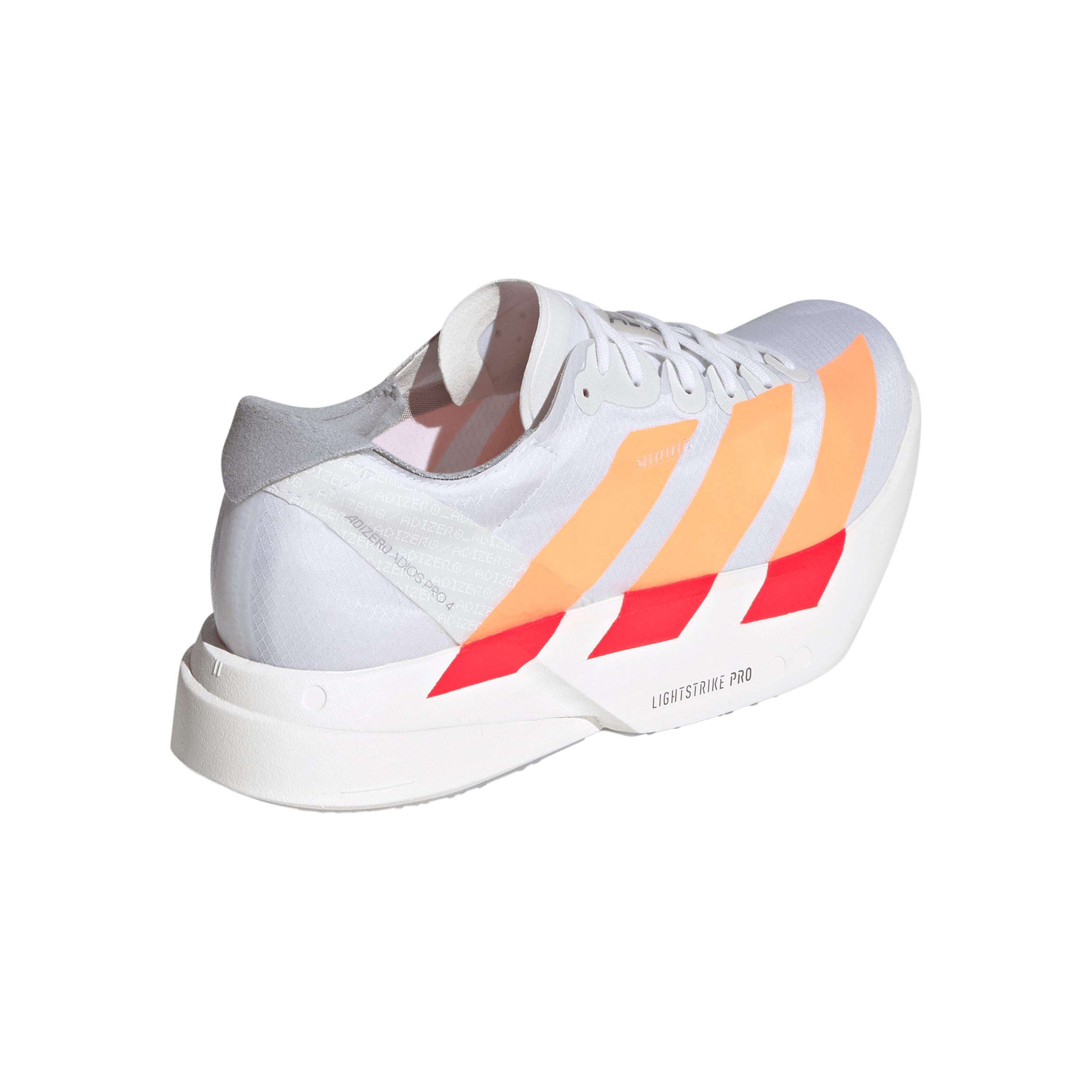 adizero Adios Pro 4 Wettkampfschuh Damen - weiß, orange | Running