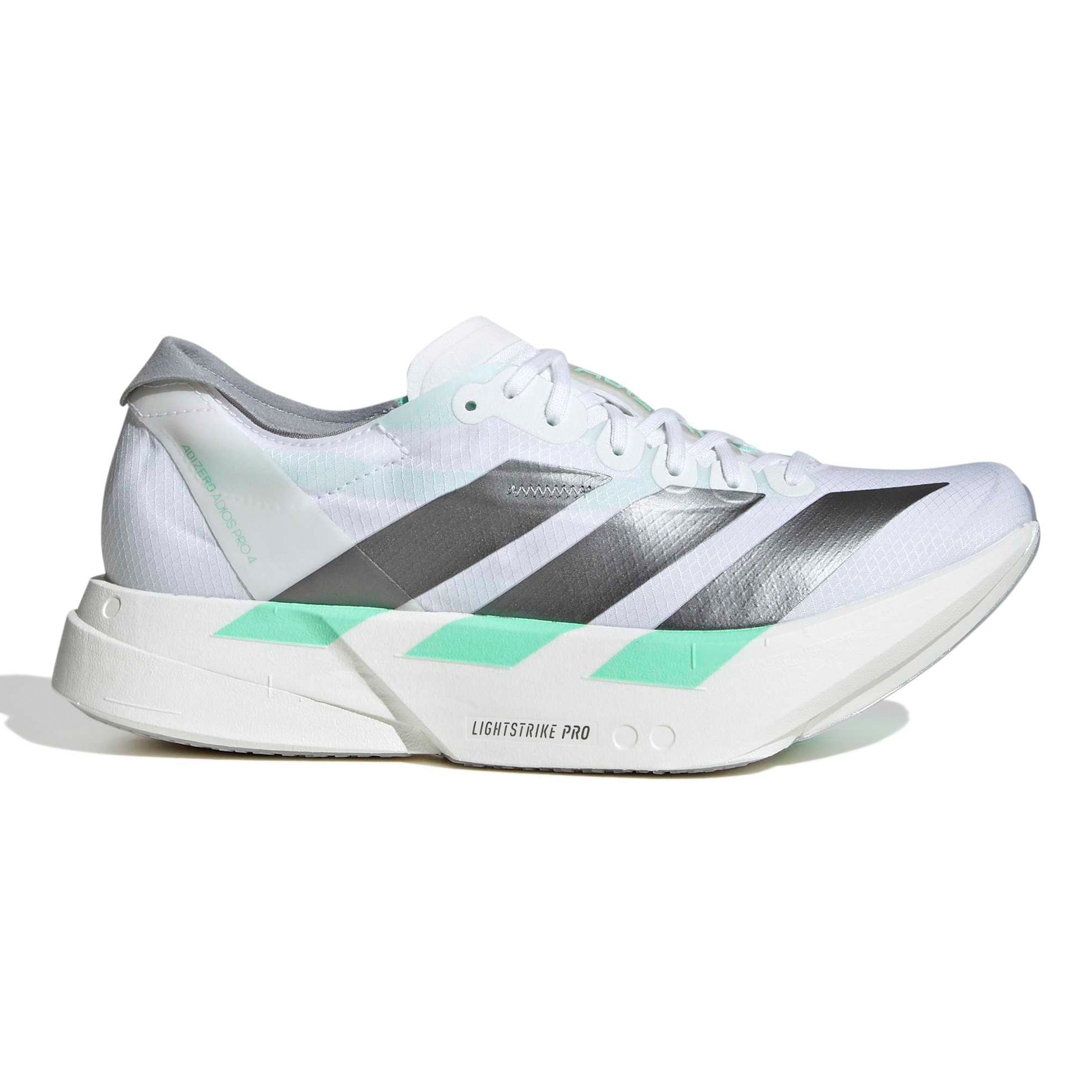 adizero Adios Pro 4 Wettkampfschuh Damen - weiß, orange | Running
