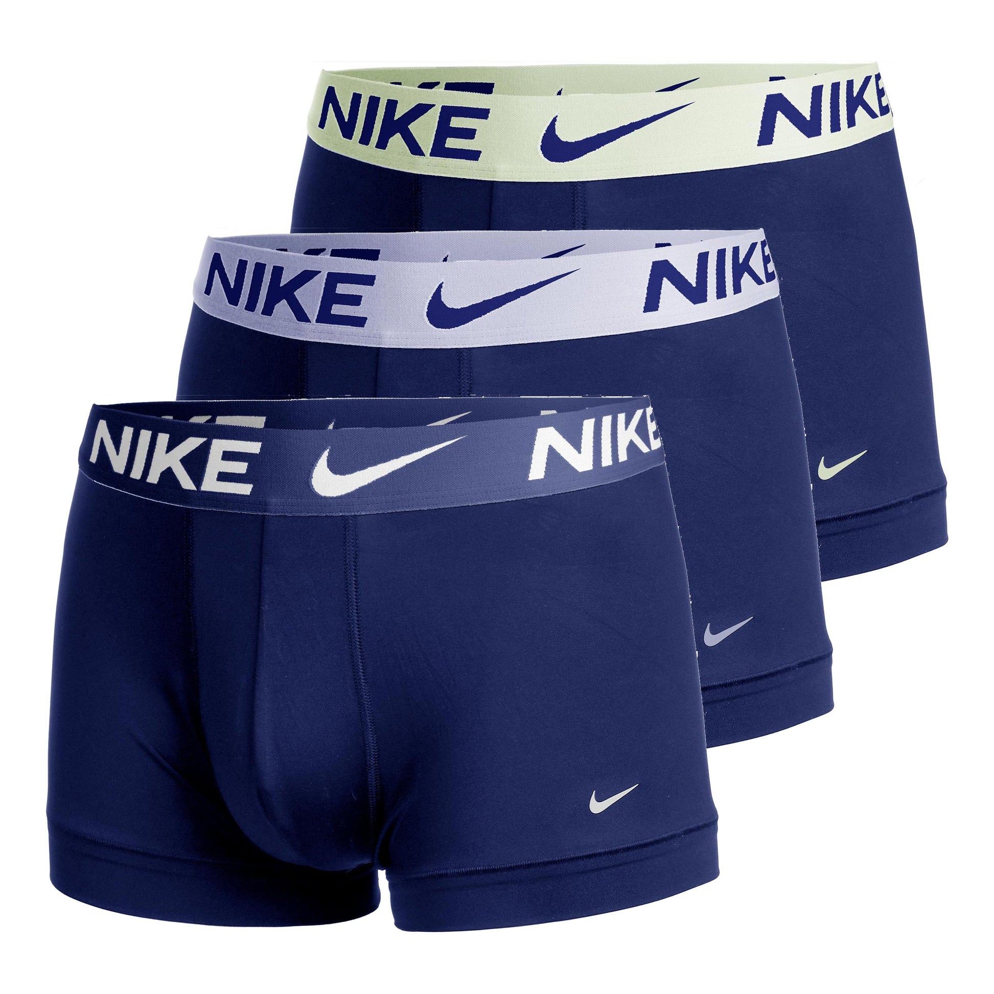 Nike Dri-Fit Essential Micro Trunk Boxer Short - 3er Pack Herren-blau, lila