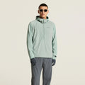SubZ Light Sweatjacke Herren - salbei