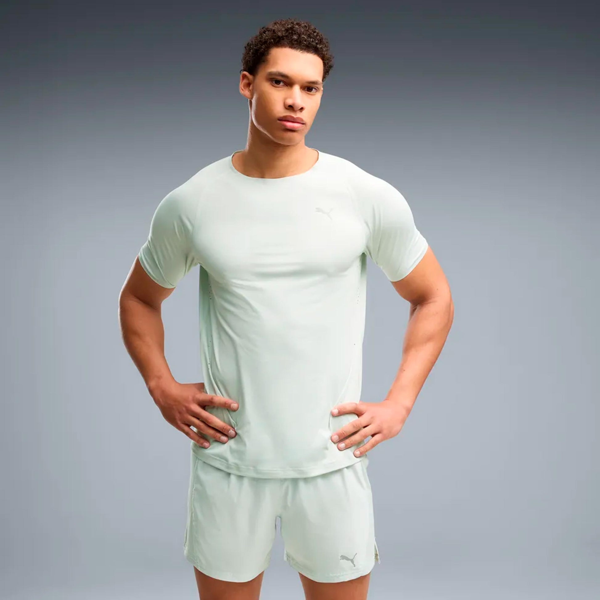 Puma Everyday Cloudspun  Laufshirt Herren - hellgrün