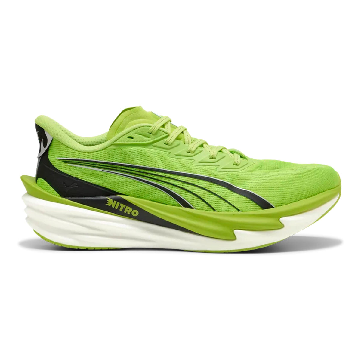 Puma Deviate Nitro 4 Neutralschuh Herren - limette, schwarz
