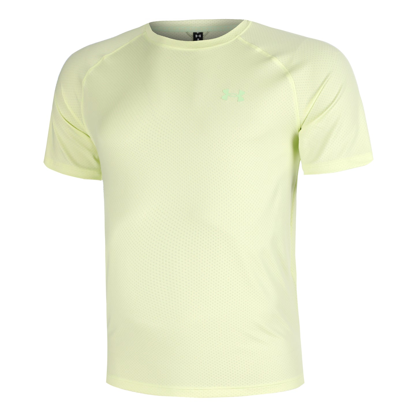 Under Armour Explor Trail Run Graphic  Laufshirt Herren-hellgrün, schwarz