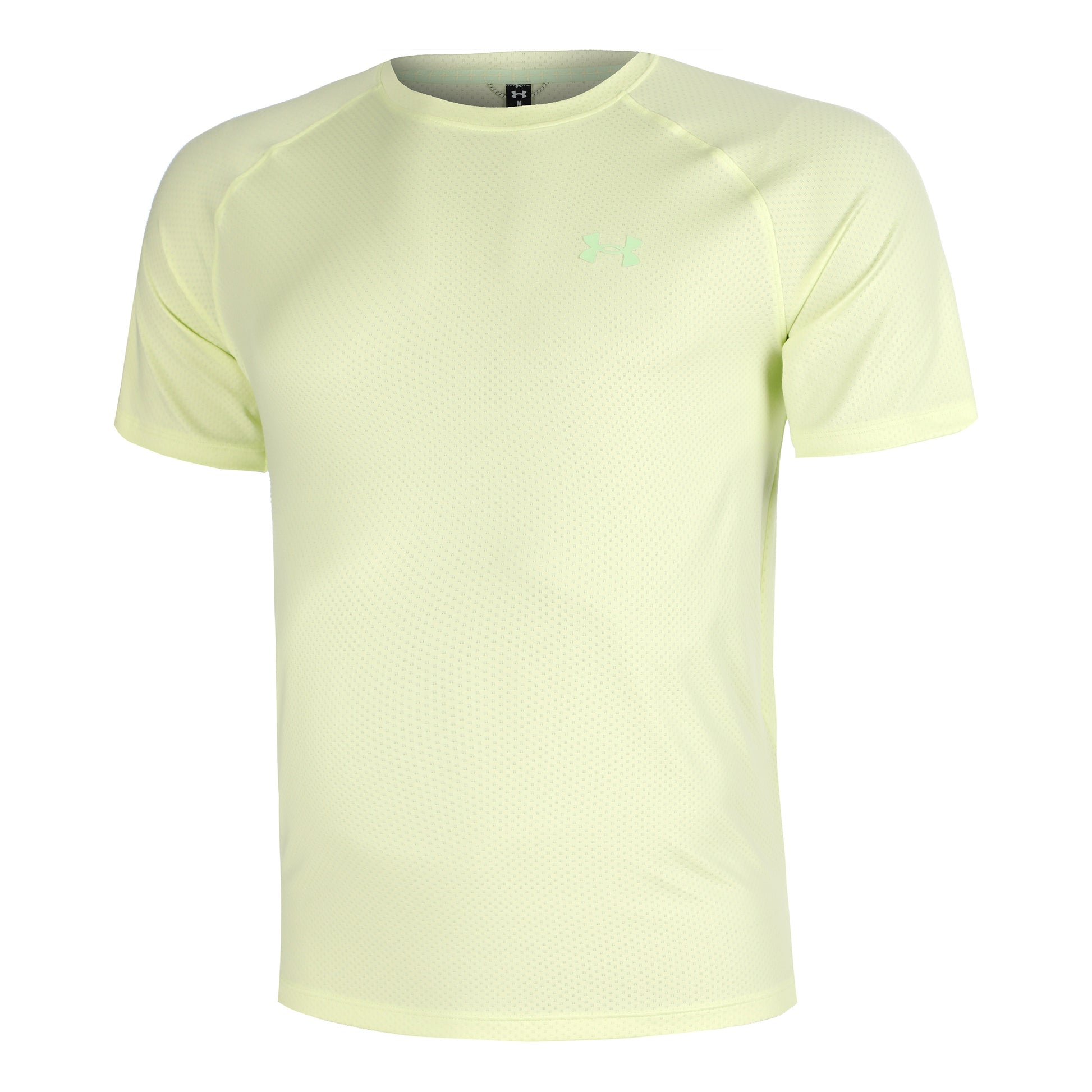 Under Armour Explor Trail Run Graphic  Laufshirt Herren-hellgrün, schwarz