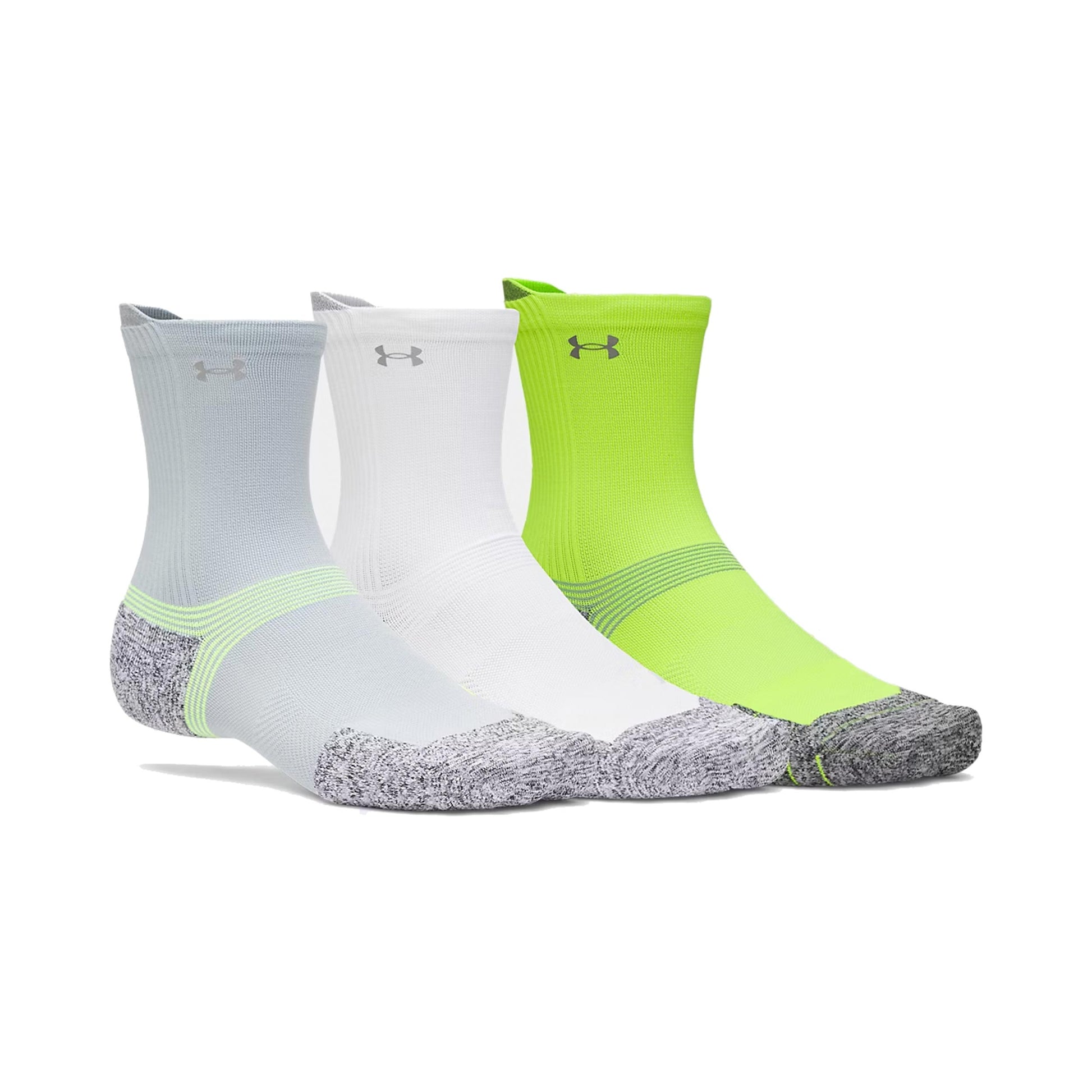 Under Armour Velociti Run Cush Crew 3pack Laufsocken Unisex - mehrfarbig