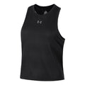 Velociti Singlet Laufshirt Damen-schwarz, silber