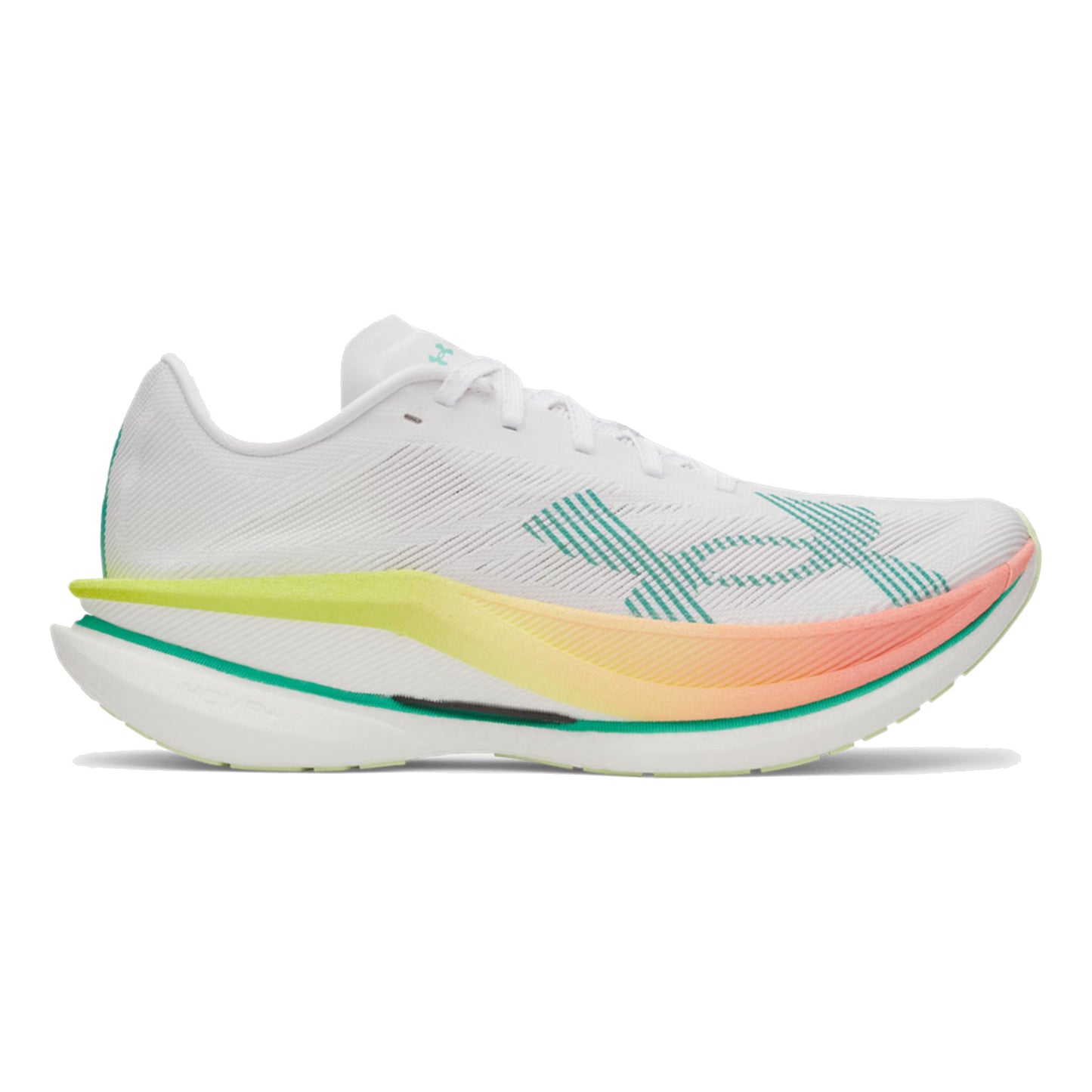 Under Armour Velociti Elite 3 Wettkampfschuh Unisex-weiß, hellgrün