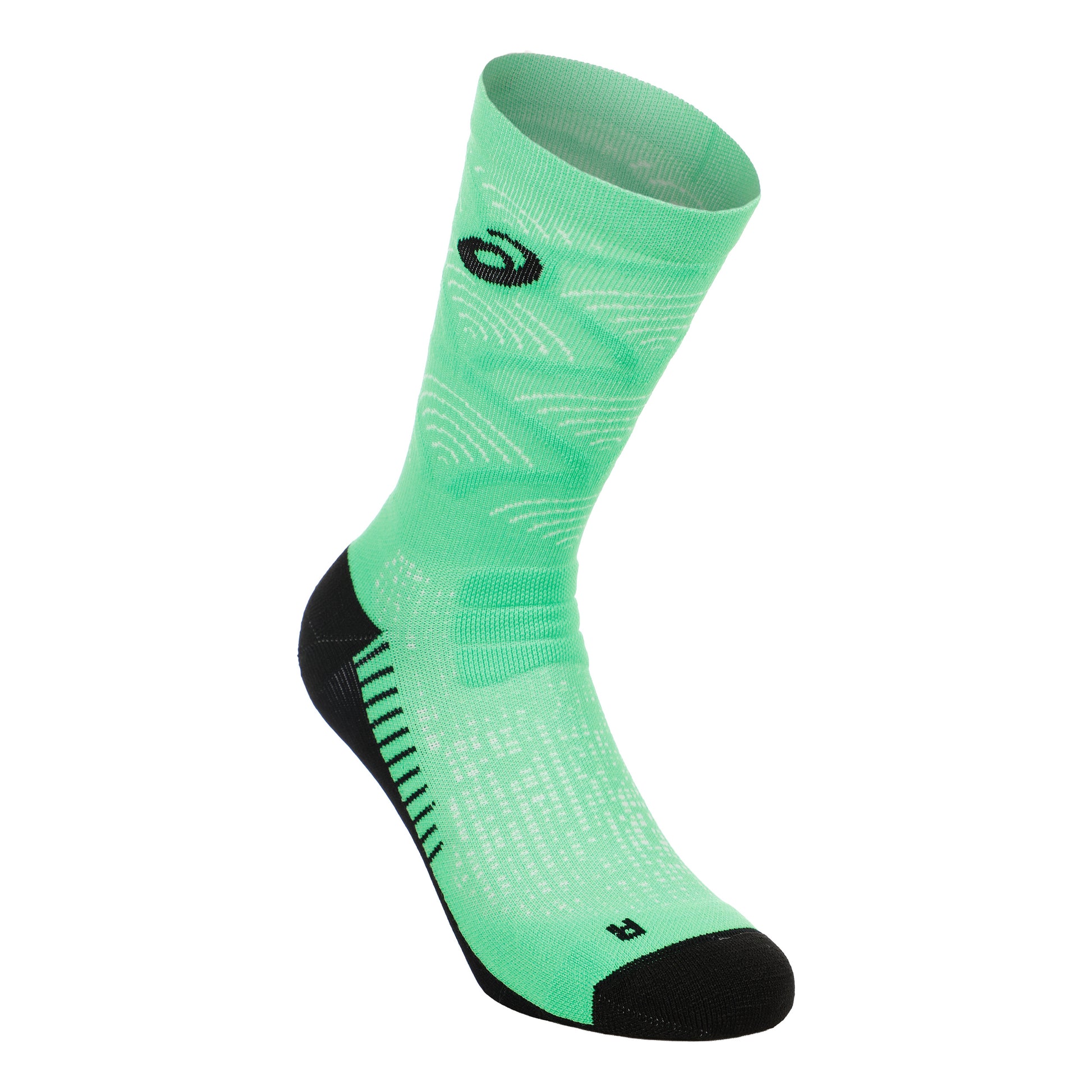 ASICS Performance Run Crew Laufsocken Unisex-grün