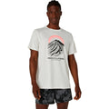 Fujitrail Logo  Laufshirt Herren - creme
