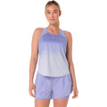 Road Fade Laufshirt Damen-blau