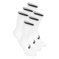 6PPK Crew Laufsocken Unisex-weiß