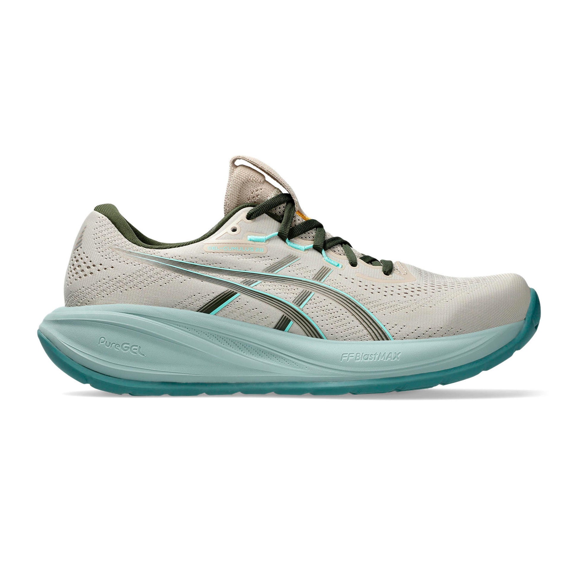 ASICS GEL-CUMULUS 28 Neutralschuh Herren - beige, blau