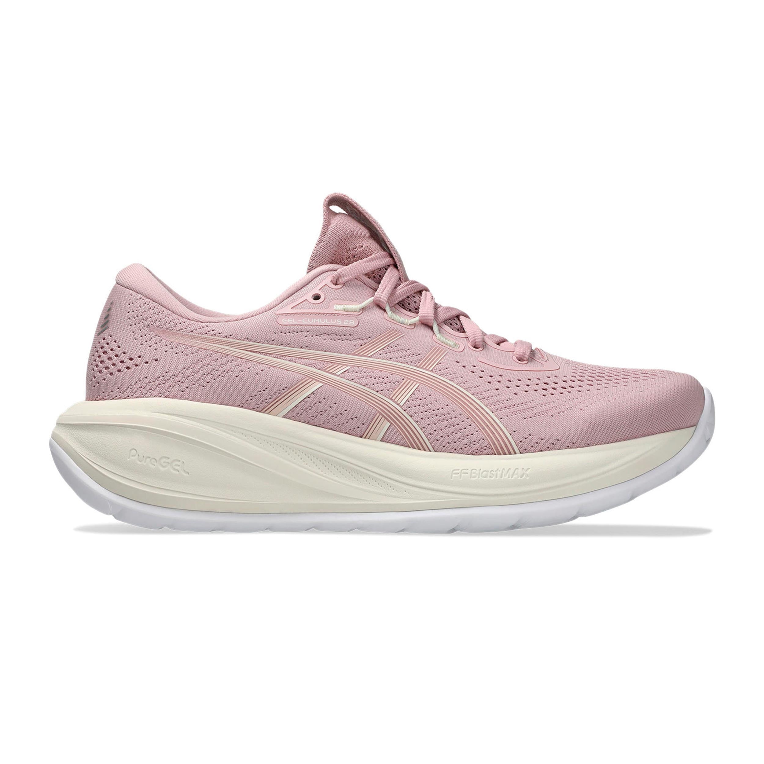 ASICS Gel-Cumulus 28 Neutralschuh Damen - rosa, creme