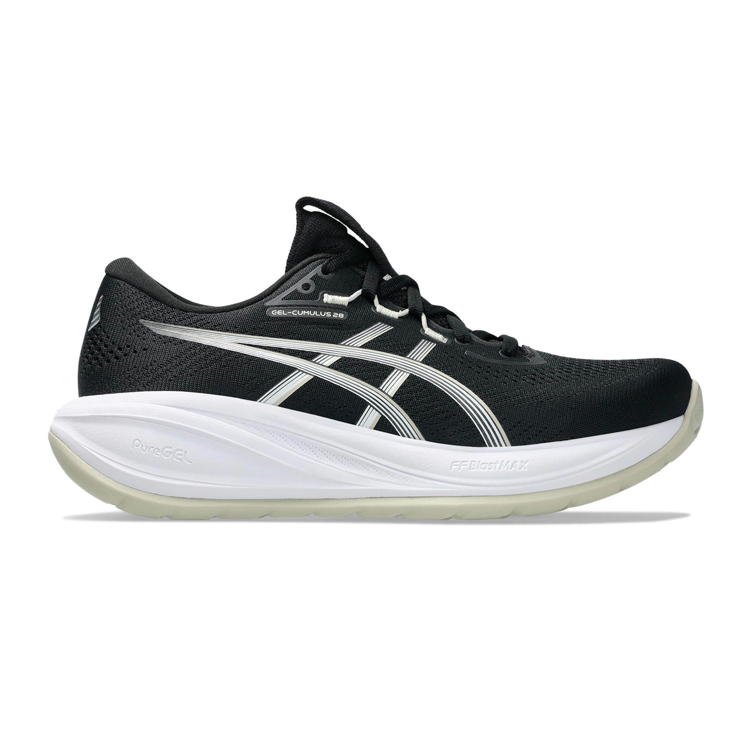 ASICS Gel-Cumulus 28 Neutralschuh Damen - schwarz, weiß