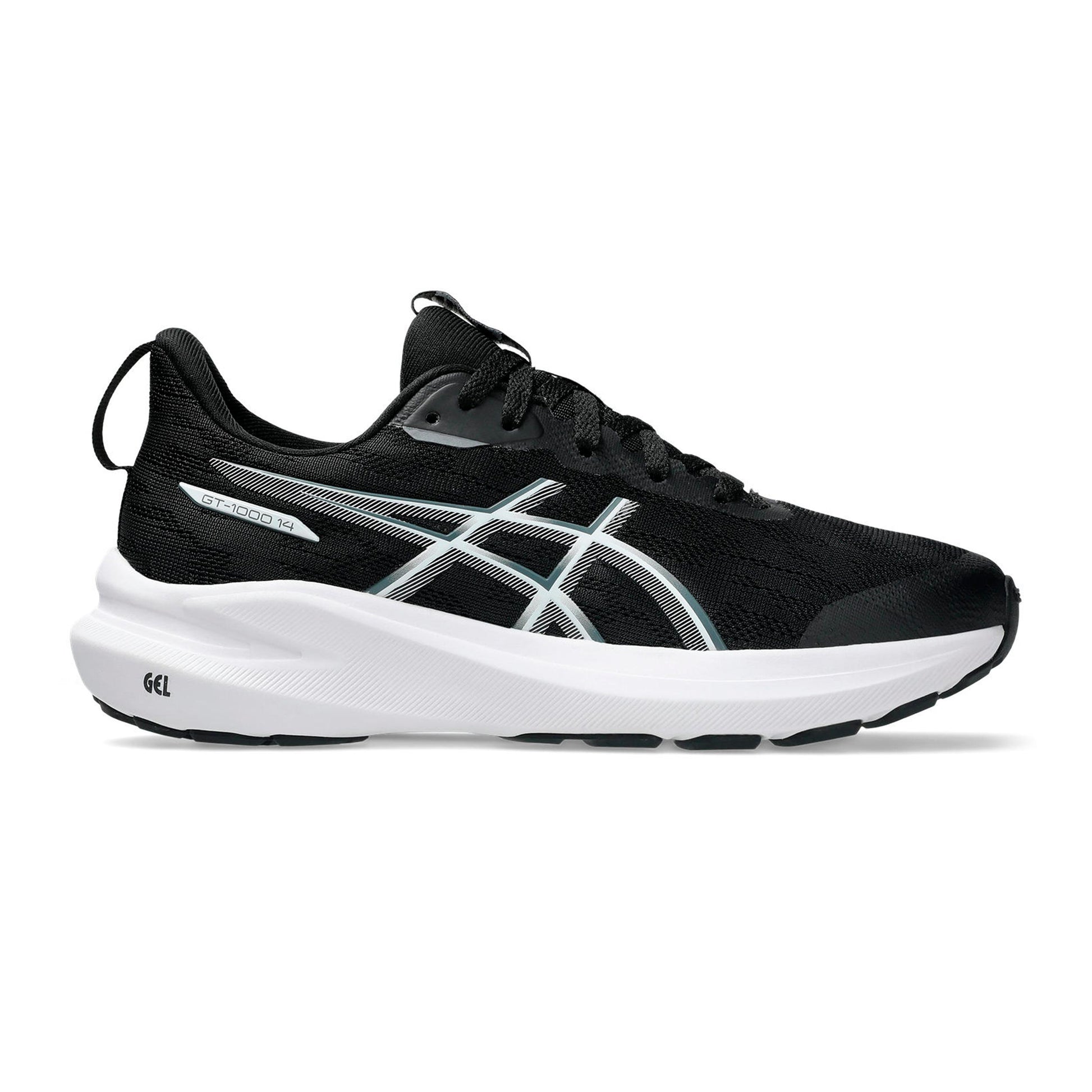 ASICS GT-1000 14 GS Stabilitätsschuh Kinder - schwarz, grau