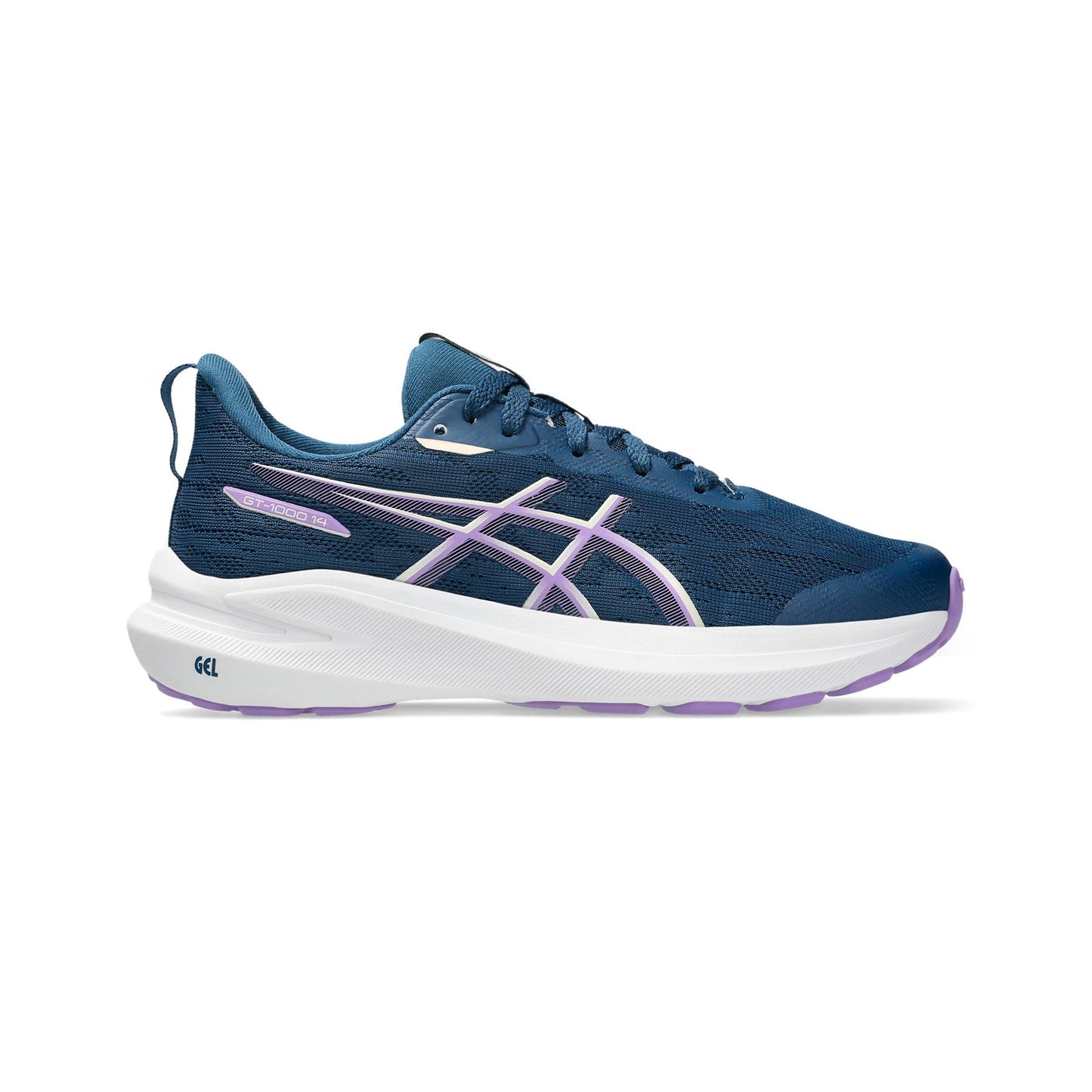 ASICS GT-1000 14 GS Stabilitätsschuh Kinder - blau, lila