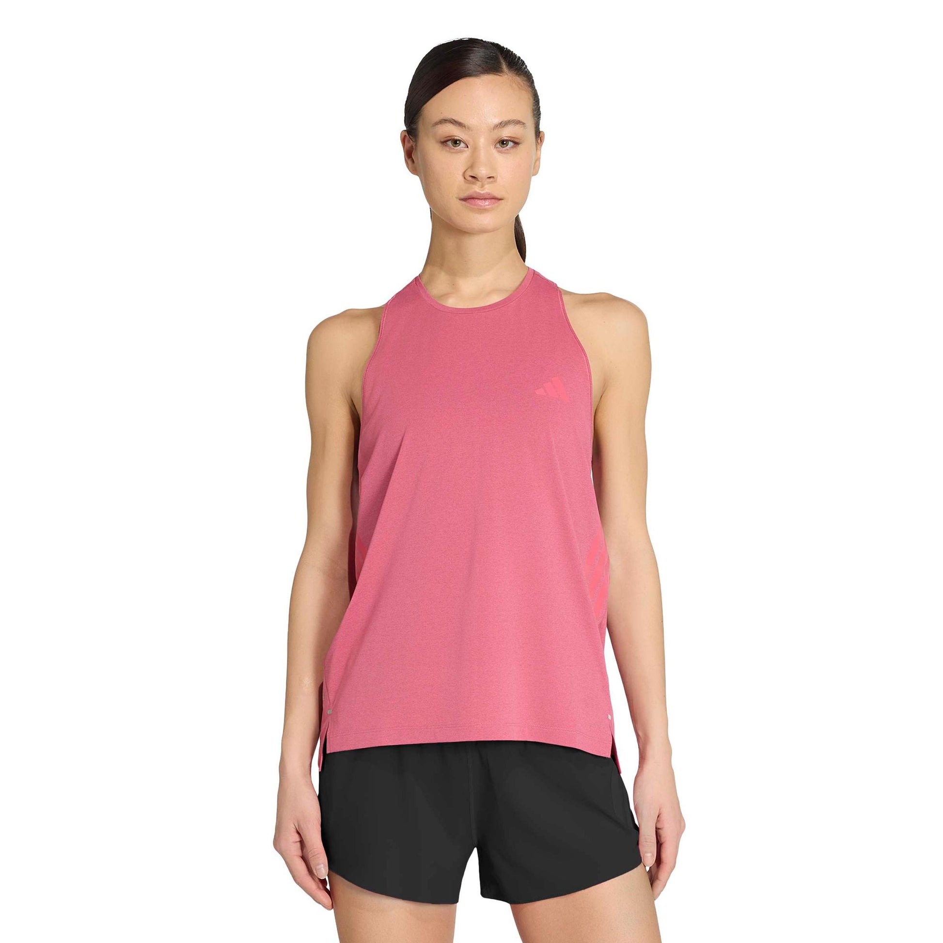adidas adi365 Iconic Laufshirt Damen - weinrot