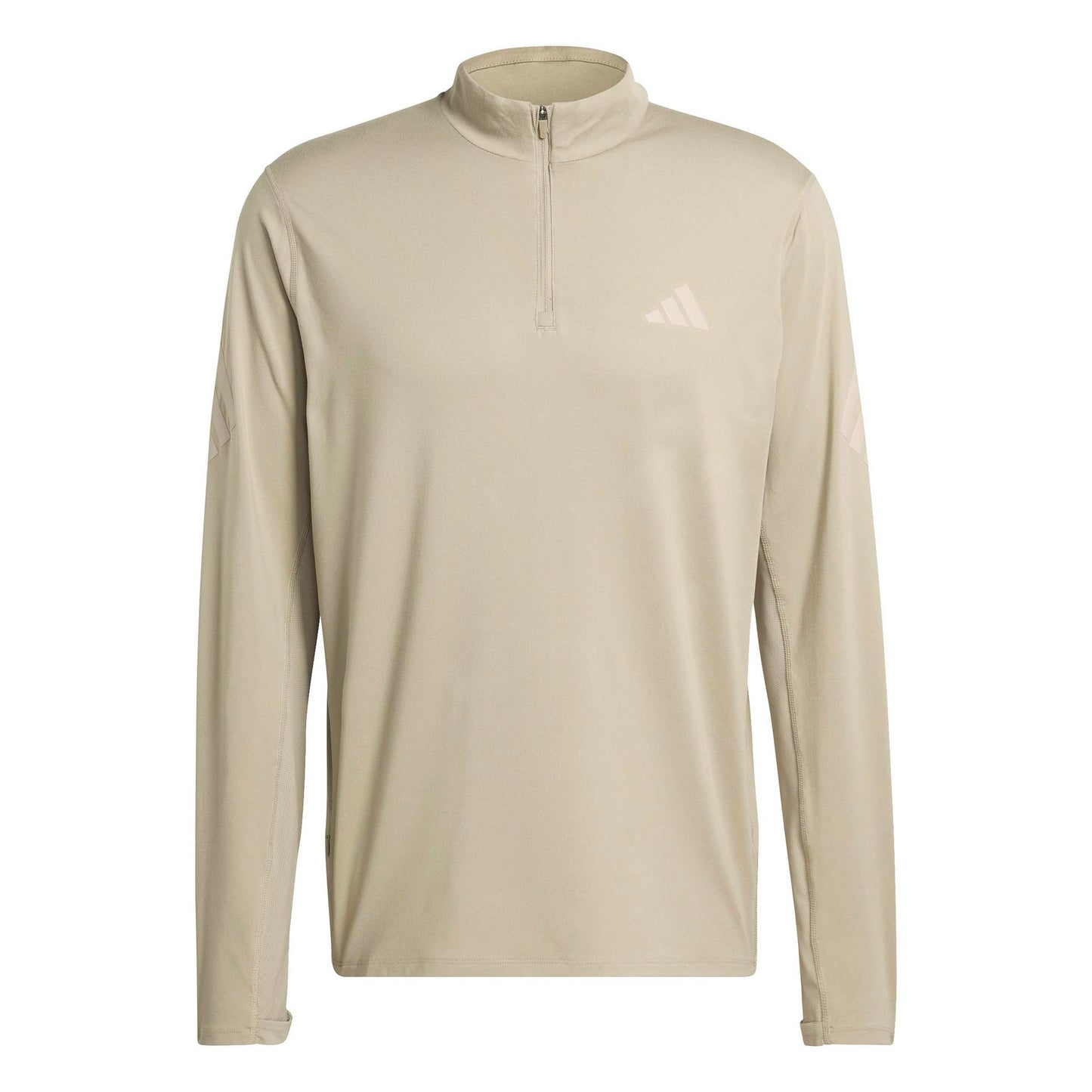 adidas adi365 Zip  Laufshirt Herren-khaki