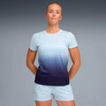 HYROX Graphic Laufshirt Damen-grau, lila