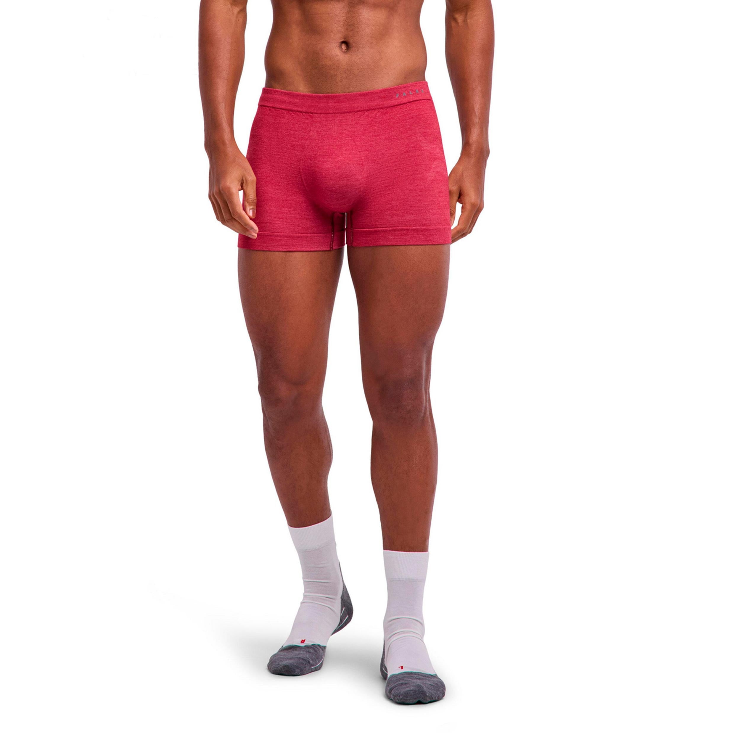 Falke Wool Tech Light  Boxer Short Herren-rot