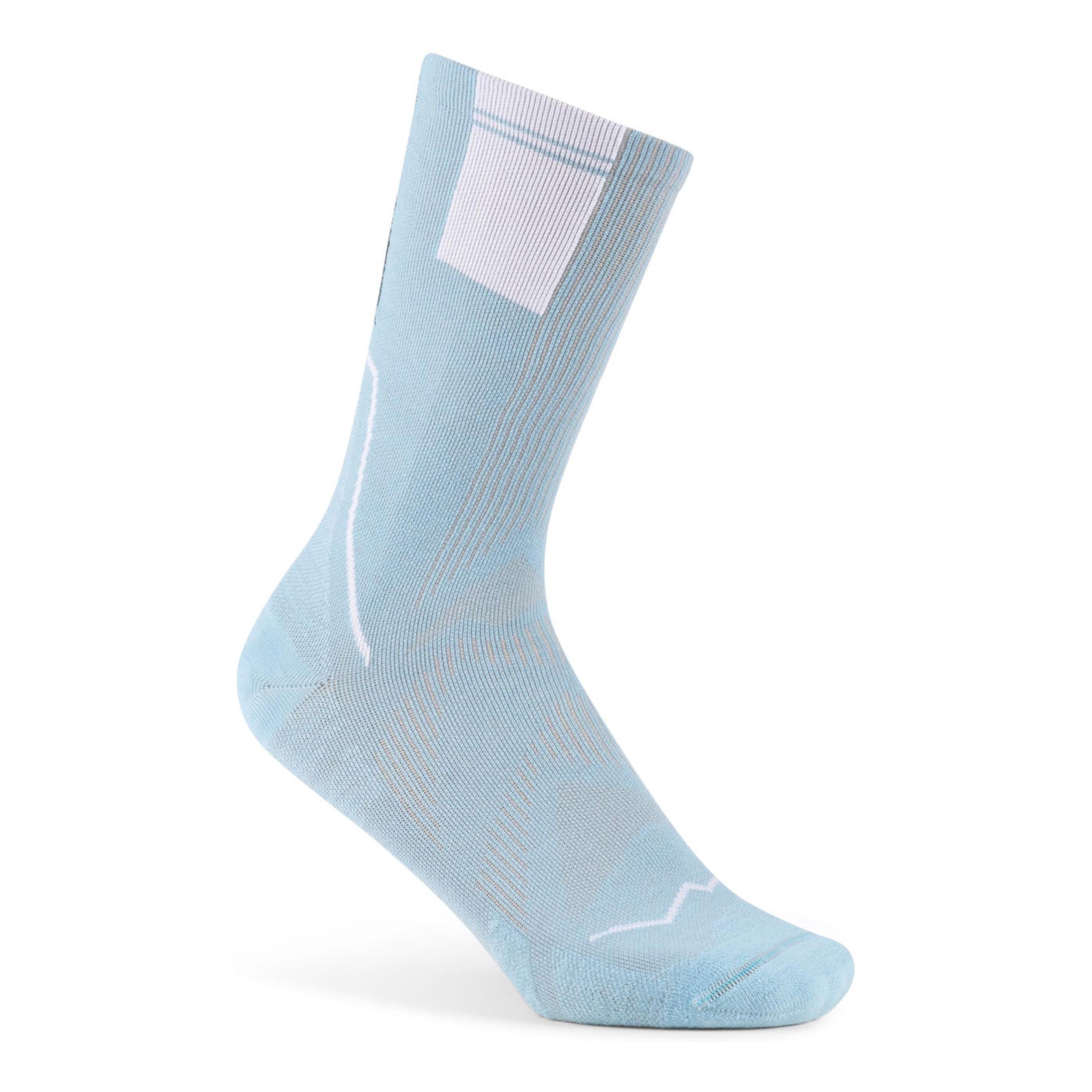Buff Coolnet Crew  Laufsocken Unisex-hellblau