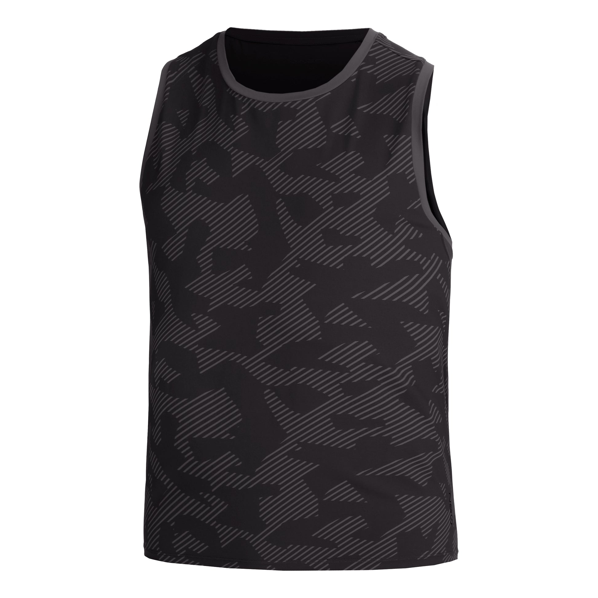 NEO Feel the Vybe AOP Laufshirt Herren-schwarz