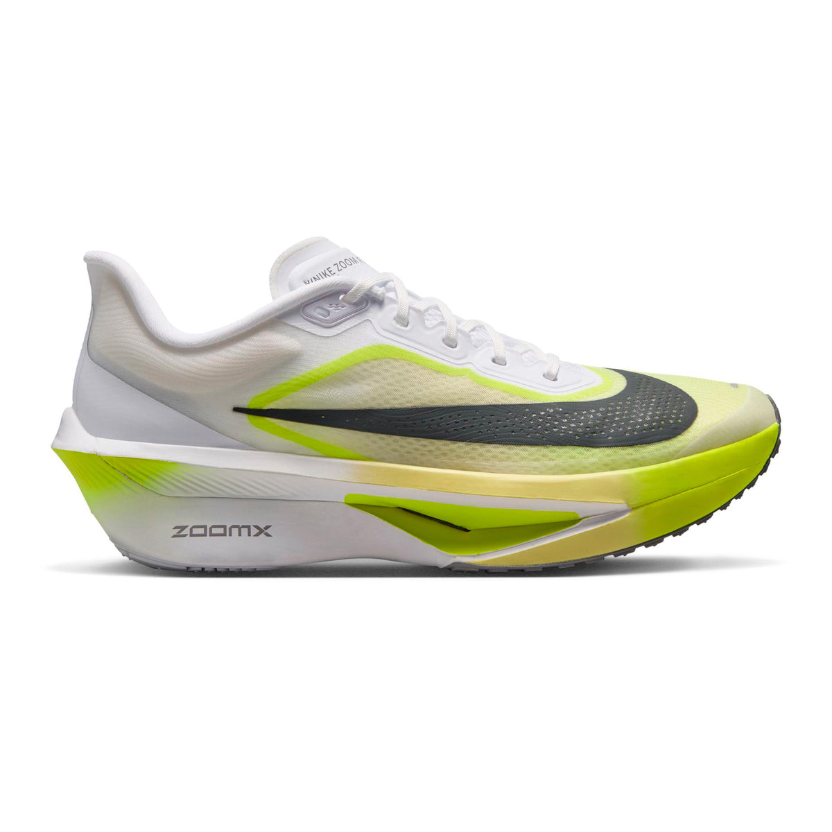 Nike Zoom Fly 6 Wettkampfschuh Herren - weiß, zitronengelb