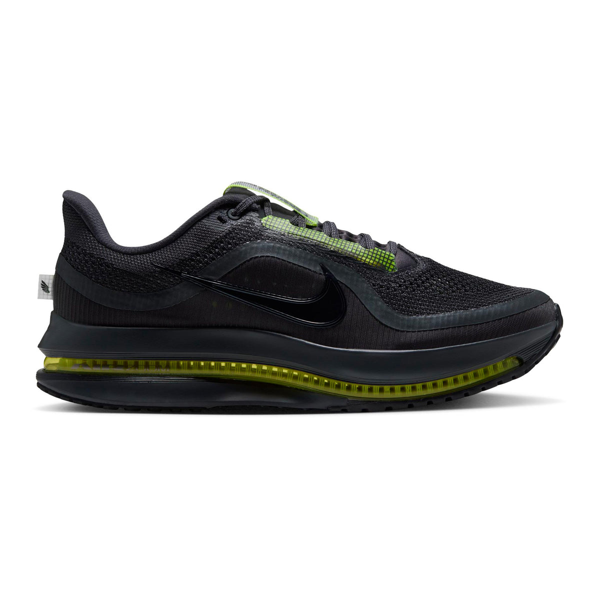 Nike Pegasus Premium Neutralschuh Herren - dunkelgrau, zitronengelb