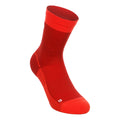 Trail Run Crew Laufsocken Unisex - dunkelrot, rot