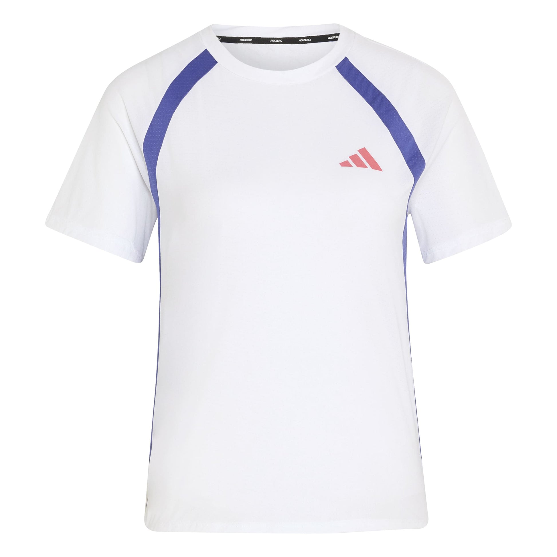 adidas adizero Archive Laufshirt Damen - weiß, blau