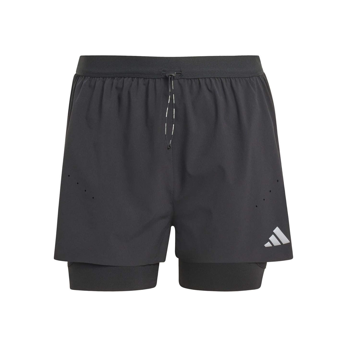 adidas adi365 2in1 Laufshorts Damen - schwarz
