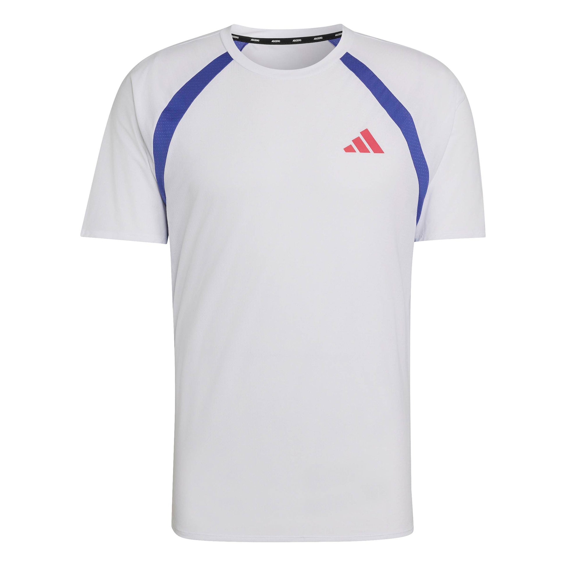 adidas adizero Archive Laufshirt Herren - weiß, blau