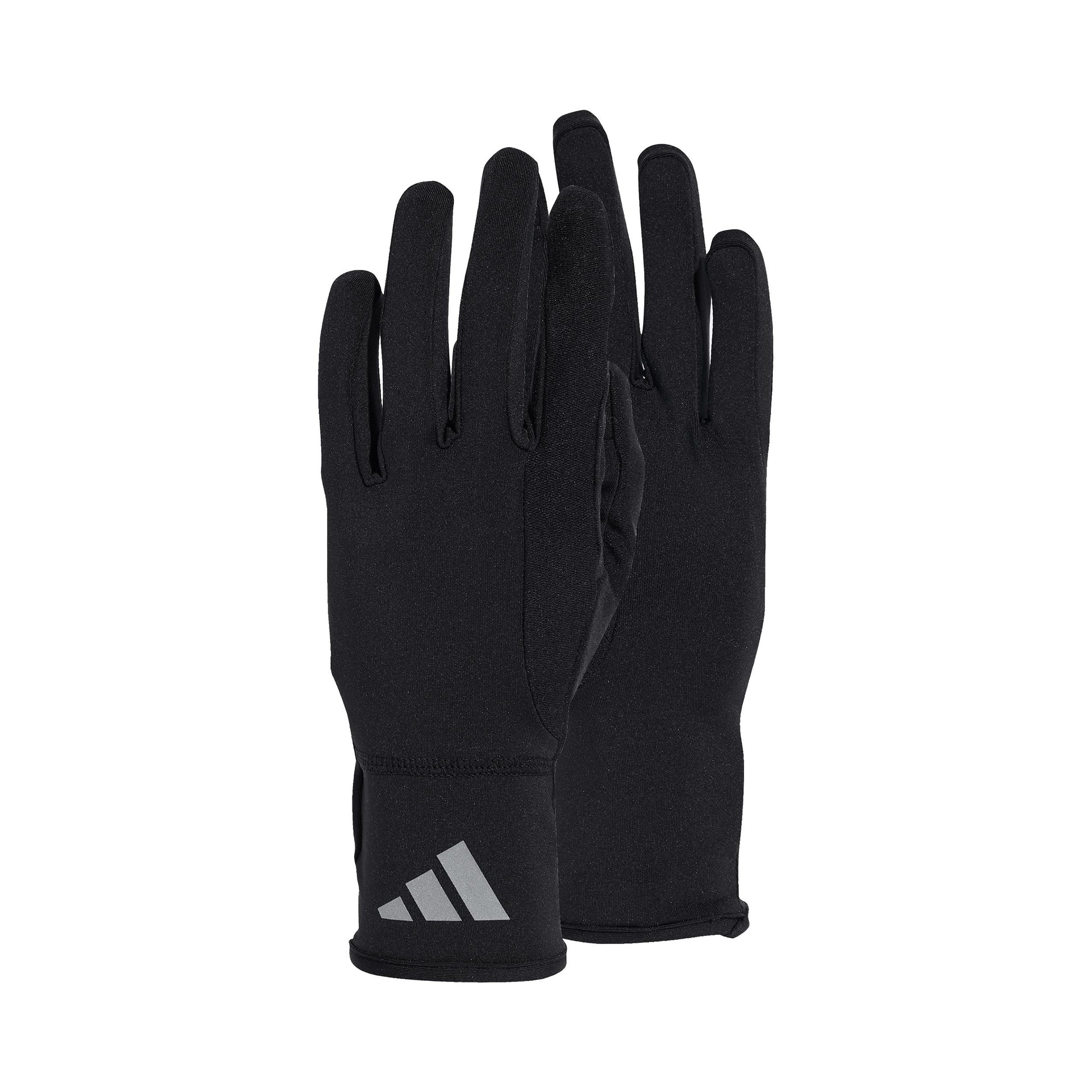 adidas Laufhandschuhe Unisex - schwarz