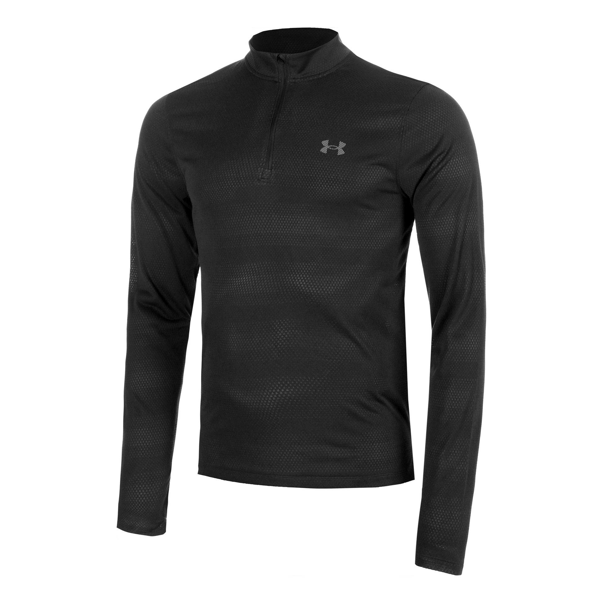 Under Armour Velociti 1/4 Zip  Laufshirt Herren - schwarz