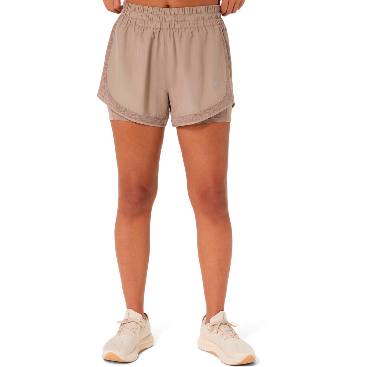 ASICS Nagino  Laufshorts Damen - beige