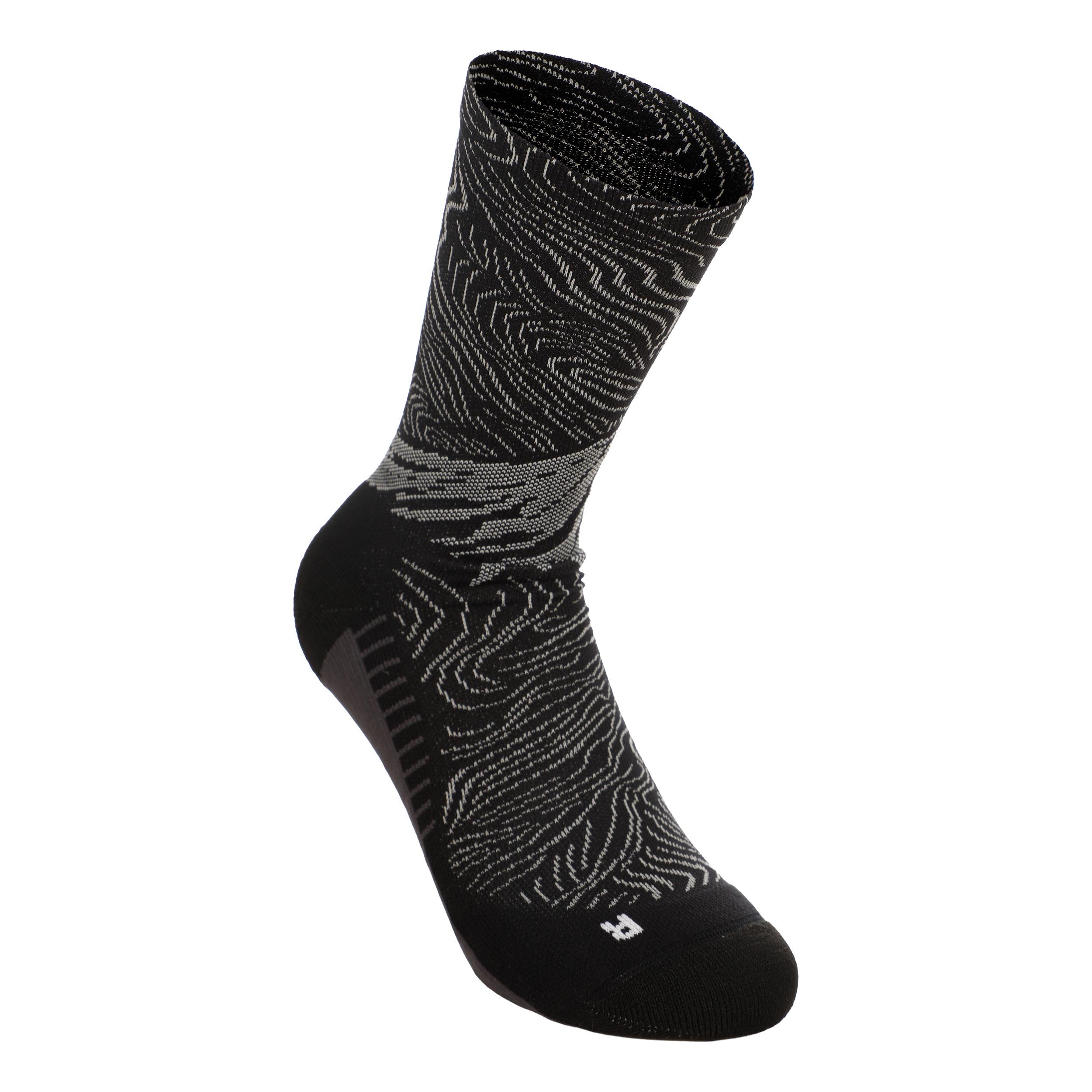 ASICS Fujitrail Graphic Crew  Laufsocken - schwarz, grau