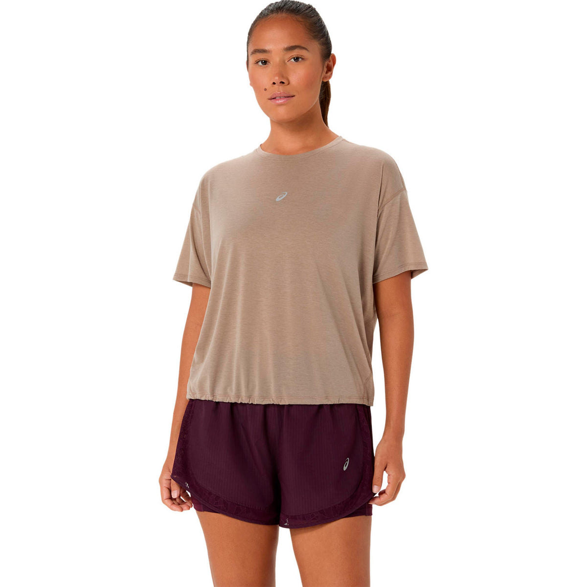 ASICS Nagino  Laufshirt Damen - beige