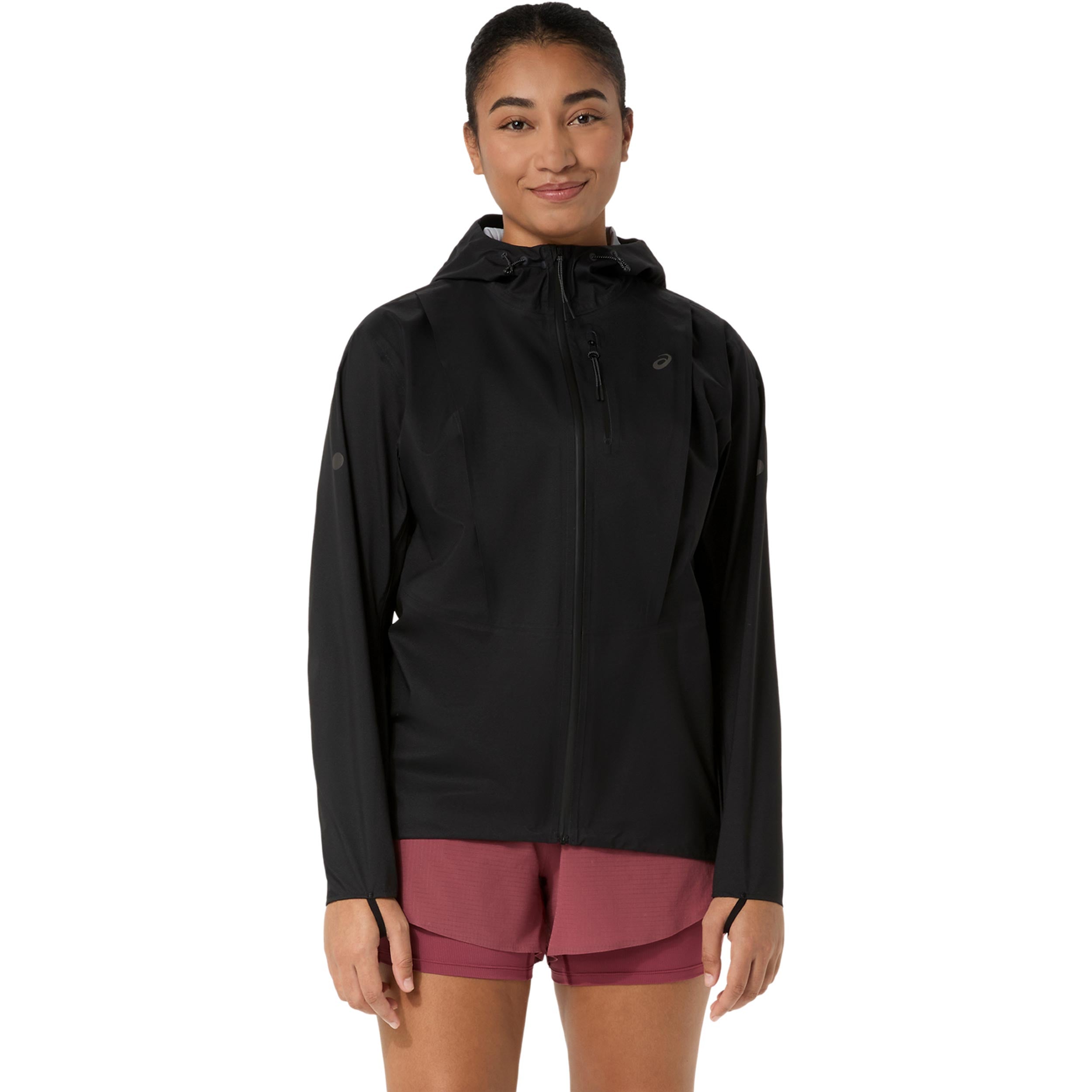 ASICS Fujitrail Elite Waterproof  Laufjacke - schwarz