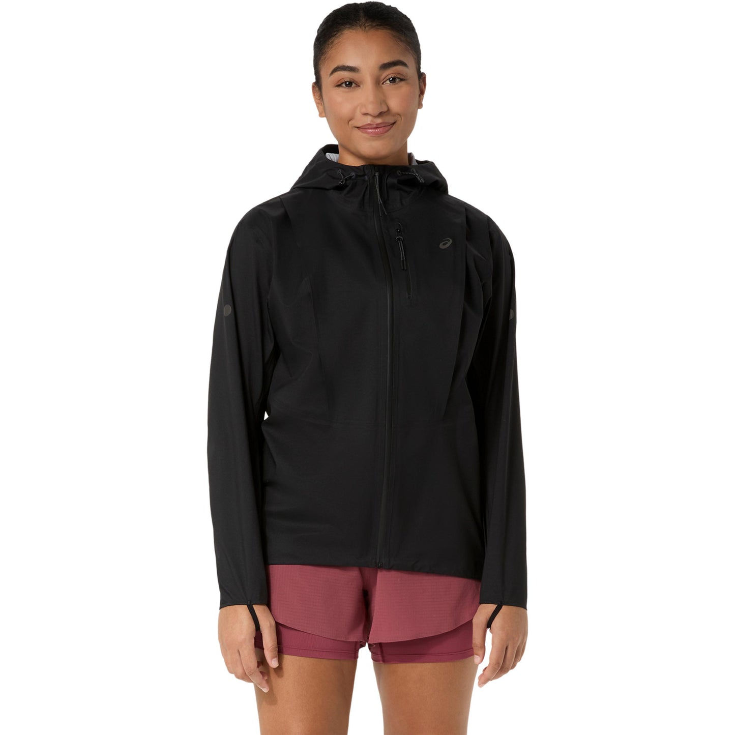 ASICS Fujitrail Elite Waterproof  Laufjacke - schwarz