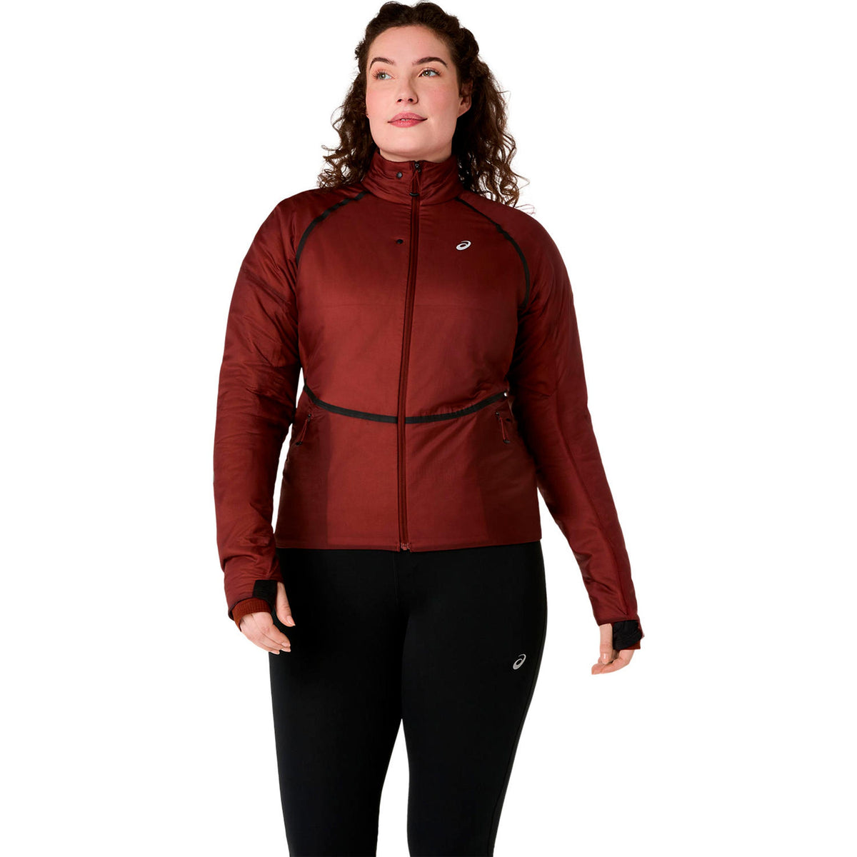 ASICS Road Winter  Laufjacke - dunkelrot